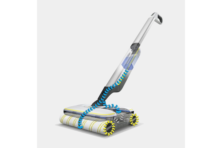 Підлогомийна машина Karcher FC 7 Cordless, вода -0.4л, автон. робота до 45хв, вага-4.3кг, срібний - изображение 3