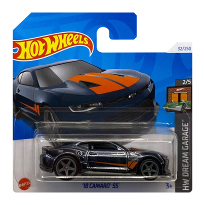 Машинка Базовая Hot Wheels '18 Camaro SS Super Treasure Hunt STH