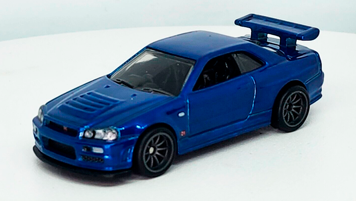 Машинка Premium Hot Wheels Nissan Skyline GTR (BNR34) Fast