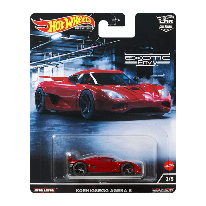 Машинка Premium Hot Wheels Koenigsegg Agera R Exotic Envy 1:64