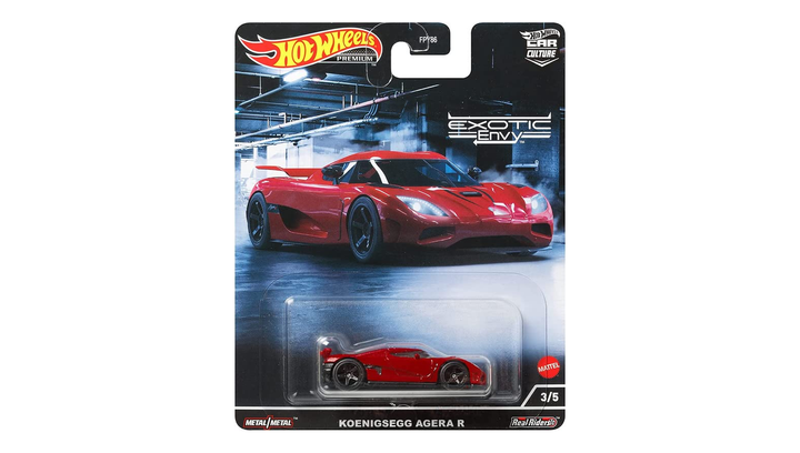 Машинка Premium Hot Wheels Koenigsegg Agera R Exotic Envy 1:64