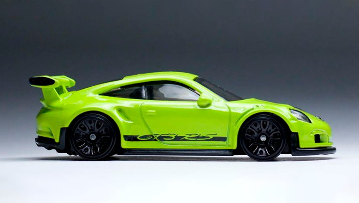 Машинка Базовая Hot Wheels Porsche 911 GT3 RS Nightburnerz 1:64