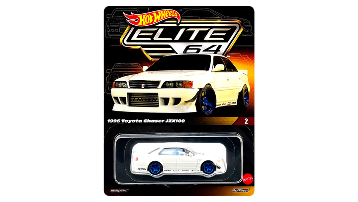Машинка Premium Hot Wheels 1996 Toyota Chaser JZX100 Elite 64 1:64