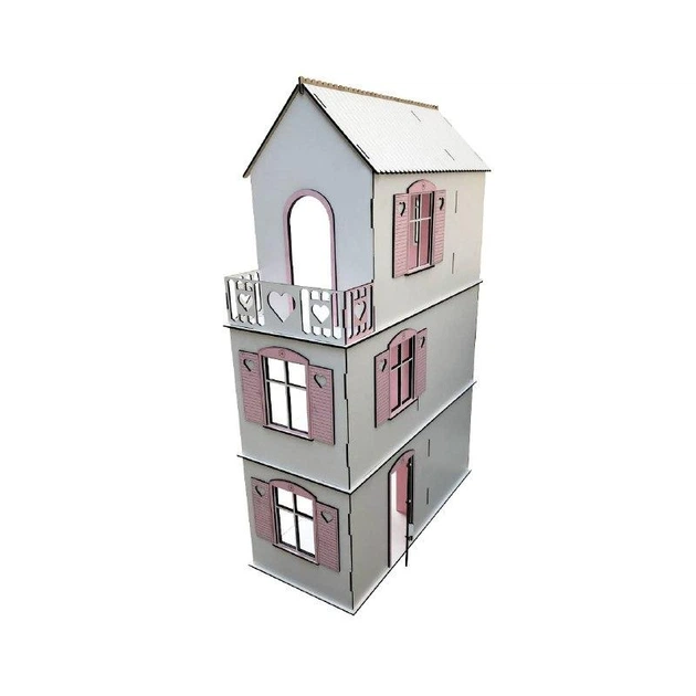 Кукольный DecorWood домик с мебелью для лол 73х51х22см - изображение 2