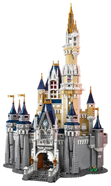 Zestaw klocków LEGO Zamek Disneya 4080 elementów (71040) - obraz 3