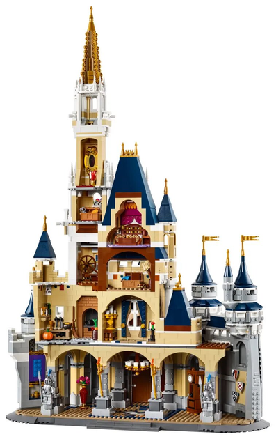 Zestaw klocków LEGO Zamek Disneya 4080 elementów (71040) - obraz 4