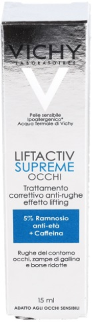 Krem do skóry wokół oczu Vichy Liftactiv Cxp Ojos Tubo 15 ml (3337871320768) - obraz 2