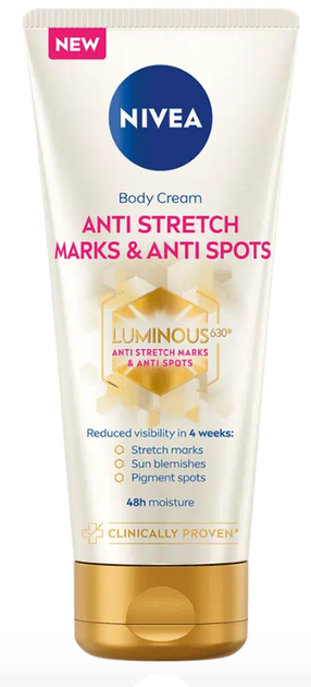 Balsam do ciała Nivea Luminous Body Cream Anti Marks & Spots 200 ml (5900017090979) - obraz 1