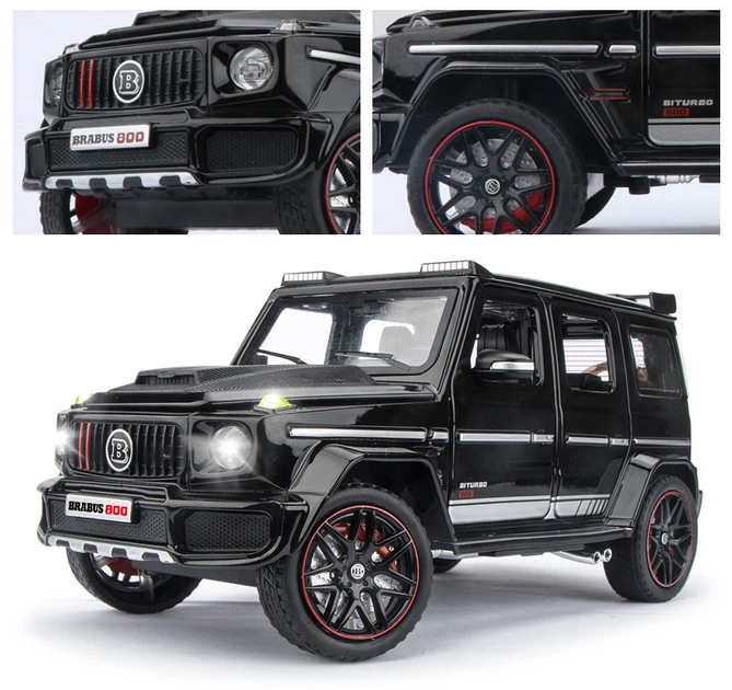 Коллекционная модель автомобиля Mercedes-Benz G63 Brabus 800 Black