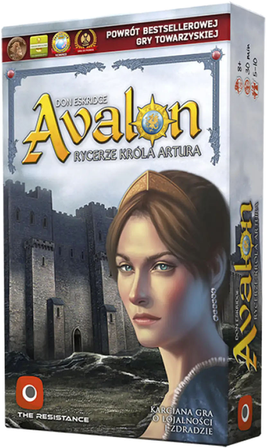 Настільна гра Portal Games Avalon Лицарі короля Артура (5902560380743) - зображення 1