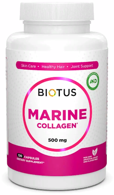 Морской коллаген Biotus Marine Collagen 120 капсул – фото, отзывы ...