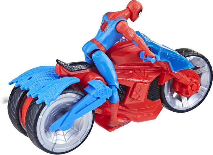 Ігровий набір Hasbro Marvel Spider-Man Мотоцикл з фігуркою (5010994182533) - зображення 5