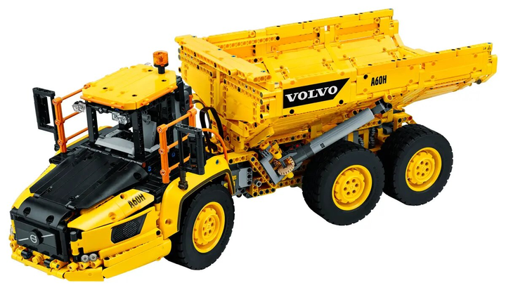 Zestaw klocków Lego Technic Wozidło przegubowe Volvo 6x6 2193 elementów (42114) - obraz 2