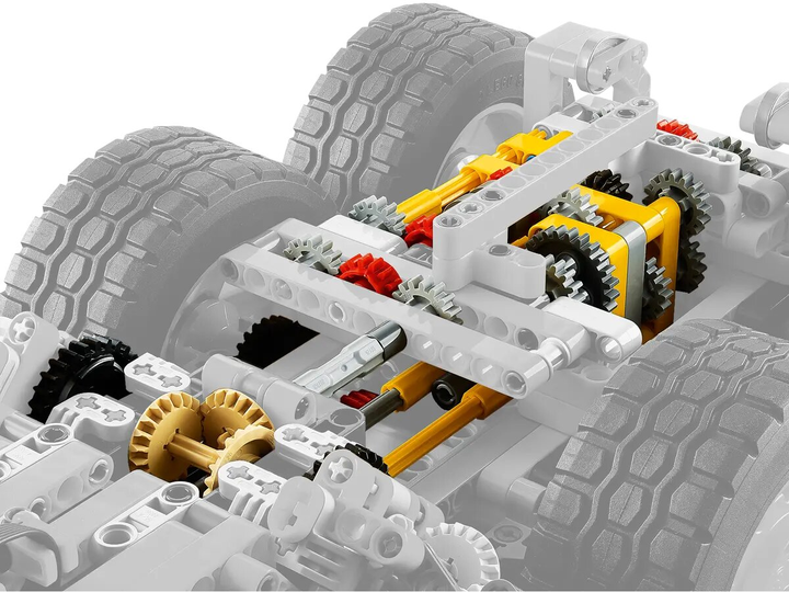 Конструктор LEGO Technic Шарнірний самоскид Volvo 6x6 2193 деталі (42114) - зображення 9