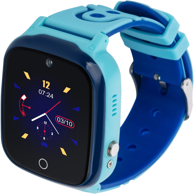 Детские телефон-часы Aura A200 Tracker/Wi-Fi Blue (AUR-A200-BL) - изображение 1