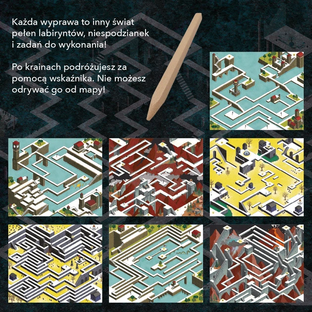 Gra planszowa Labirynty Początek drogi (5902719478680) - obraz 3
