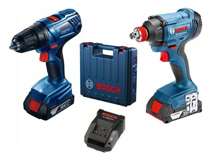 Набор инструментов Bosch GSR 180-Li + GDX 180-Li (06019G5222) – фото ...
