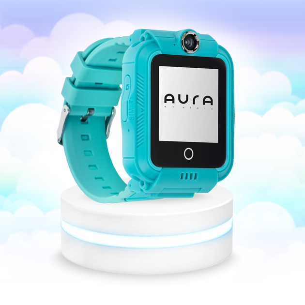 Детские телефон-часы с видеозвонком Aura A400 4G Tracker/Wi-Fi Green (AUR-A400-G) - изображение 4