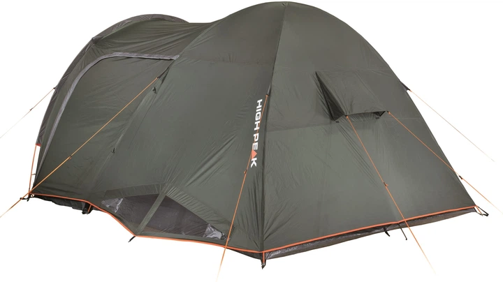 Намет п'ятимісний High Peak Tessin 5.1 Зелений (4001690103817) - зображення 2