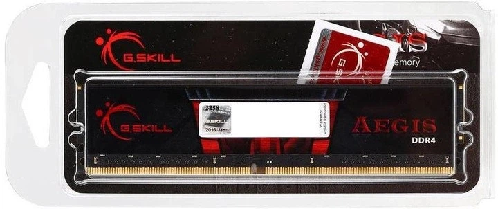 Оперативна пам'ять DDR4 16 GB 2666MHz G.SKILL AEGIS 1.2V CL19 F4-2666C19S-16GIS - зображення 2
