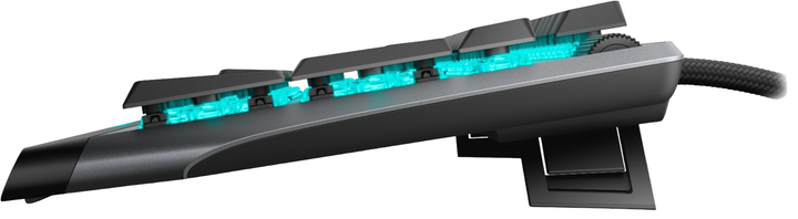 Клавіатура дротова Dell Alienware AW510K Cherry MX Low Profile Red USB Dark Side of the Moon (545-BBCL) - зображення 4