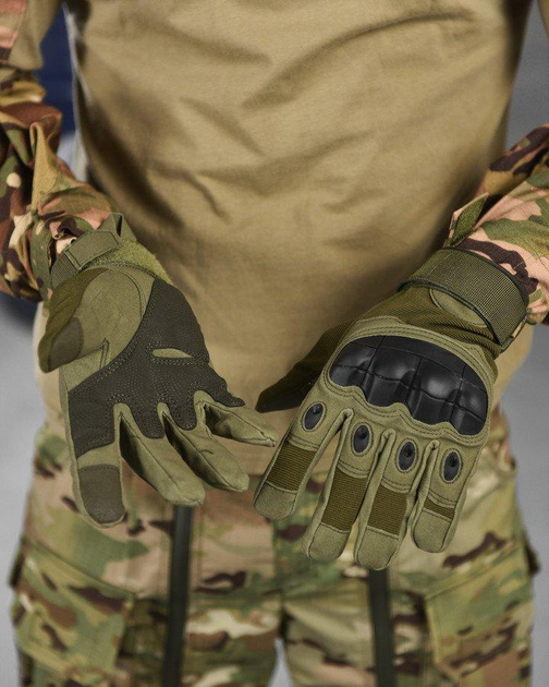 Тактические перчатки stendboy haki 2XL - изображение 2