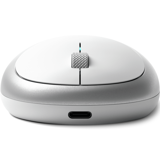 Беспроводная компьютерная мышь Satechi M1 Wireless Silver (ST-ABTCMS) мышка для ноутбука - изображение 3