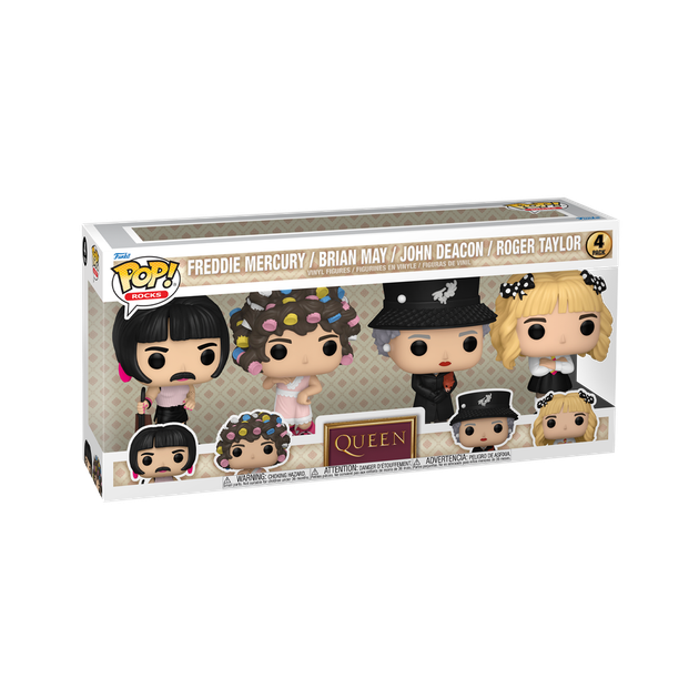 Набор фигурок Funko Pop Фанко поп Queen 4-Pack Queen Квин Набор 4