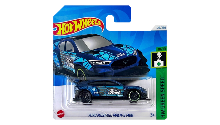 Машинка Базова Hot Wheels Ford Mustang Mach-E 1400 Treasure Hunts
