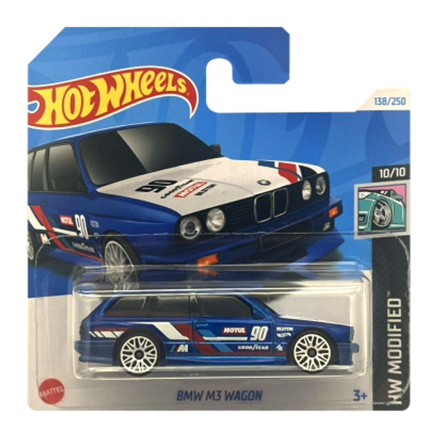 Hot Wheels BMW M3 Wagon Modified 1 64 HRY67 Blue