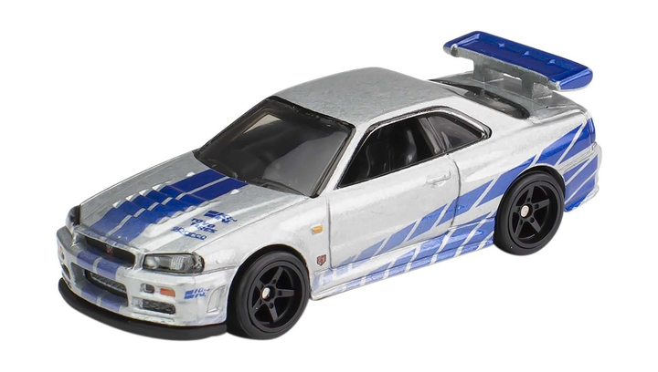 Машинка Premium Hot Wheels Nissan Skyline GT-R (BNR34) Fast