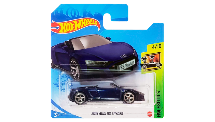 Машинка Базова Hot Wheels 2019 Audi R8 Spyder Super Treasure Hunt