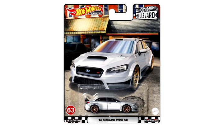 Машинка Premium Hot Wheels '16 Subaru WRX STI Boulevard 1:64 HCR07