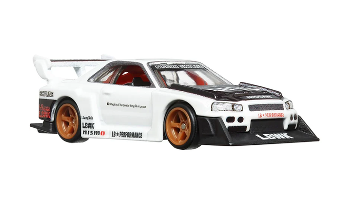 Машинка Premium Hot Wheels LB-ER34 Super Silhouette Nissan Skyline