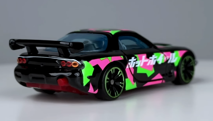 レインボー Тематична Машинка Hot Wheels '95 Mazda RX-7 Drift Neon Speeders 1