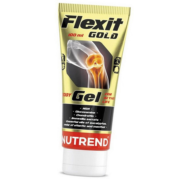 Мазь для суглобів Nutrend Flexit Gold Gel 100 ml - зображення 2