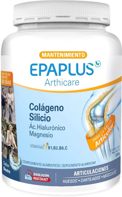 Suplement diety Epaplus Collagen Silicon Hyaluronic Magnesium 319.8 g (8430442010473) - obraz 1