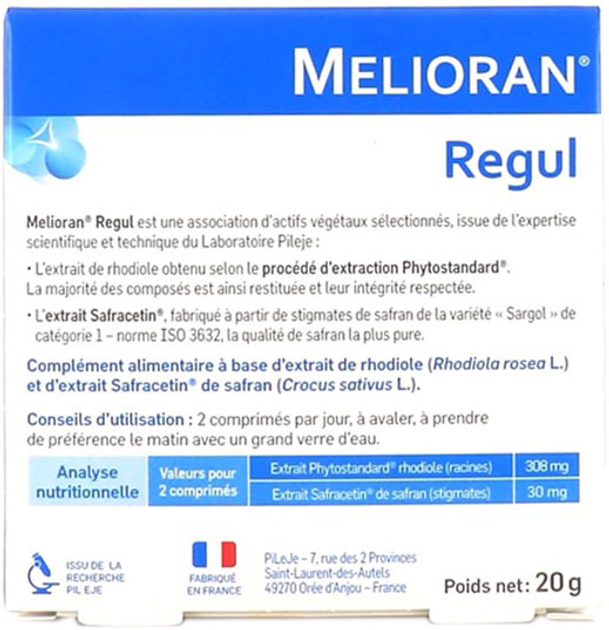 Suplement diety Pileje Melioran 30 tabs (3701145690329) - obraz 2