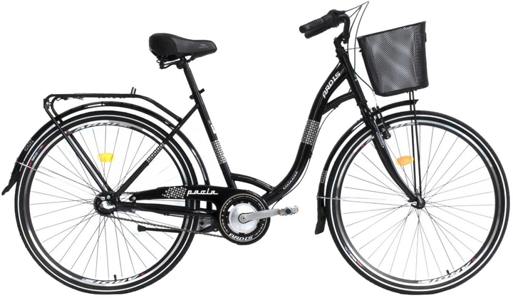 Акція на Велосипед Ardis Paola Nexus 28" 19" 2023 Чорний (0245) + Велосипедні шкарпетки в подарунок від Rozetka