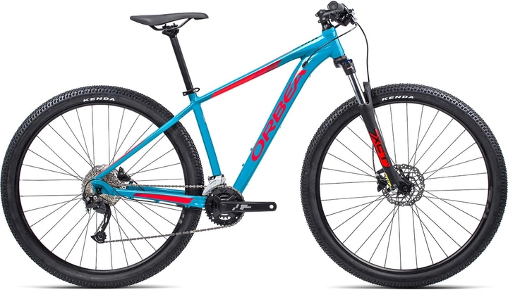 Акція на Велосипед Orbea MX40 29 M 2021 Blue Bondi — Bright Red від Rozetka