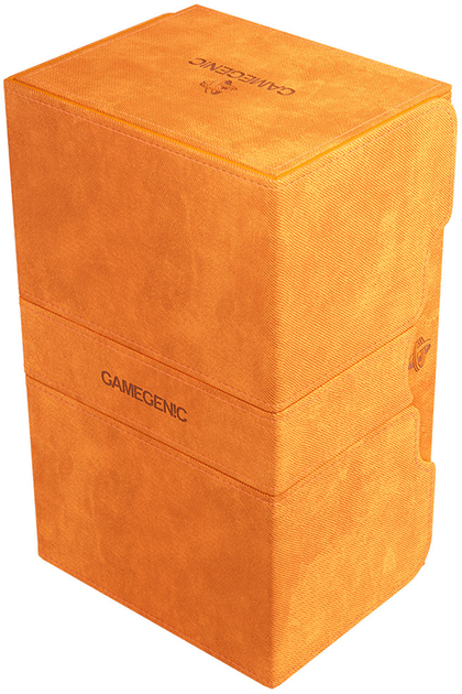 Карткова коробка Gamegenic Stronghold 200+ XL Convertible 7.5 x 10 x 6 см Orange (4251715412992) - зображення 4