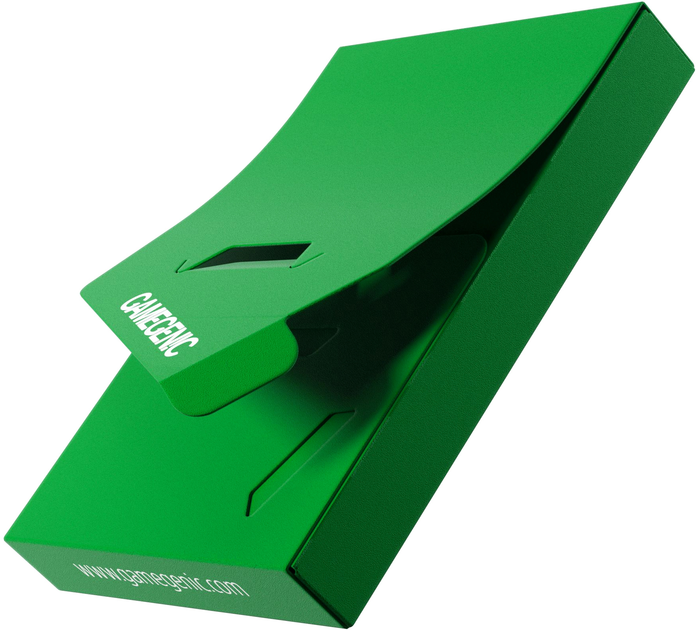 Etui na karty Gamegenic Cube Pocket 15+ Green (4251715413258) - obraz 1