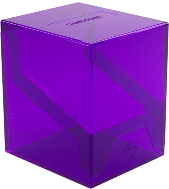Pudełko na karty Gamegenic Bastion 100+ XL Purple (4251715413616) - obraz 2
