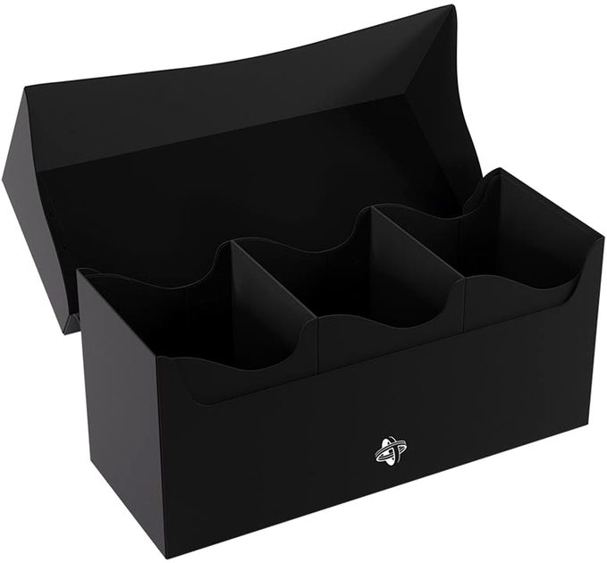 Карткова коробка Gamegenic Triple Deck Holder 300+ XL Black (4251715414439) - зображення 2