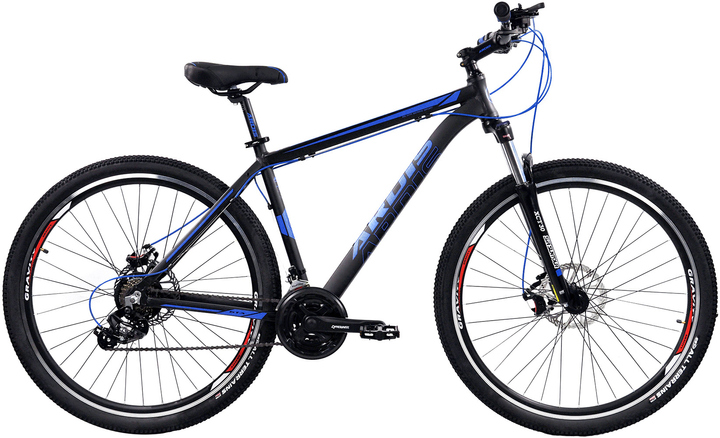 Акція на Велосипед Ardis GTA 29" 19" 2023 Чорно-синій (0259-19-С) від Rozetka