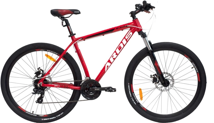 Акція на Велосипед Ardis CXR 29" 16" 2023 Червоний (02601-160-2) + Велосипедні шкарпетки в подарунок від Rozetka