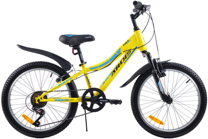 Акція на Велосипед Ardis 20 МТВ ST "POLO", 10" Жовтий (4019-Ж) + Велосипедні шкарпетки в подарунок від Rozetka