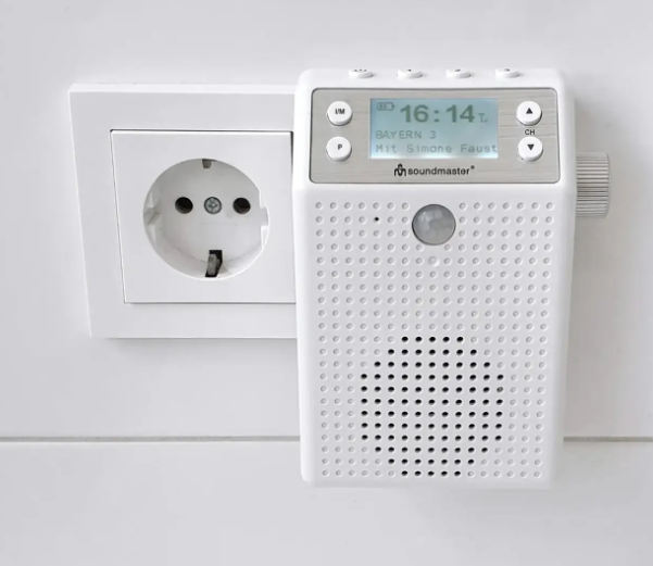 Настінний радіоприймач DAB+/FM Soundmaster з детектором руху та Li-On акумулятором 1200 мАг Німеччина - зображення 2