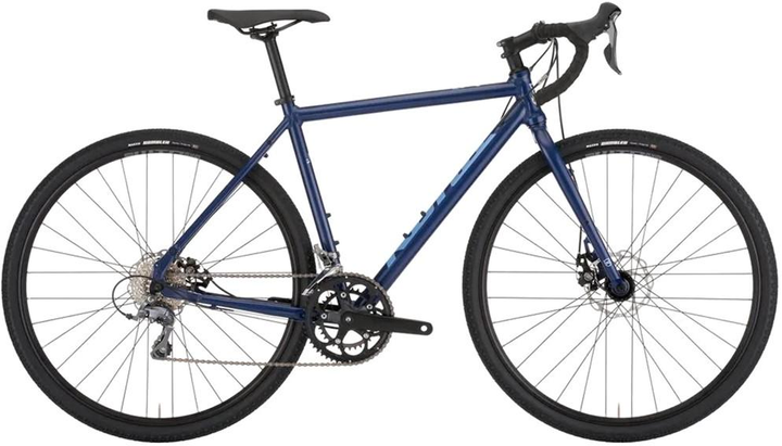 Акція на Велосипед Kona Rove AL 700C 28" рама M 2023 Blue (KNA B36RV7052) + Велосипедні шкарпетки в подарунок від Rozetka