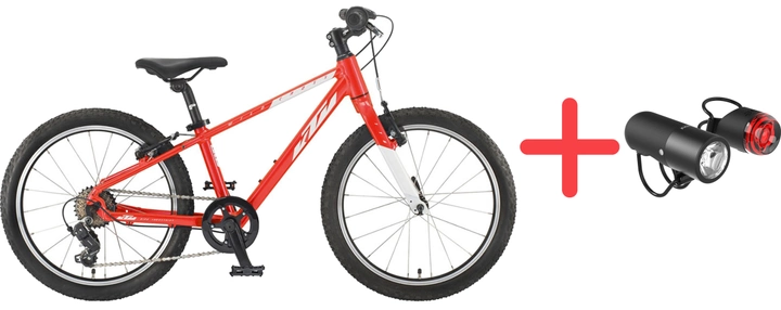 Акція на Велосипед KTM WILD CROSS 20" рама 30.5 2022 Помаранчевий / Білий  + Велосипедні шкарпетки в подарунок від Rozetka